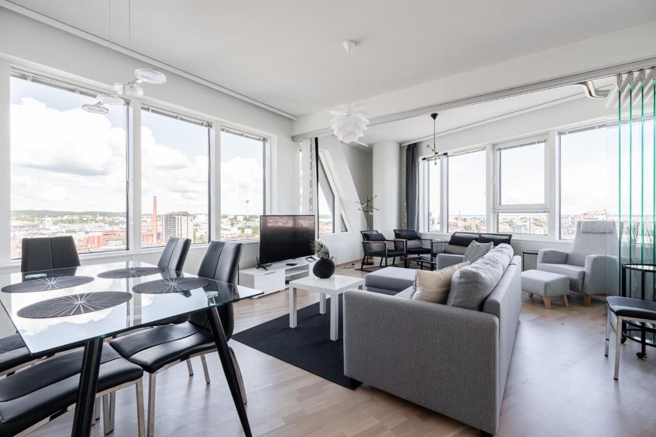 Stunning Views 11Th Floor 2Br Home With Sauna - Hosted By 2Ndhomes Tampere Dış mekan fotoğraf