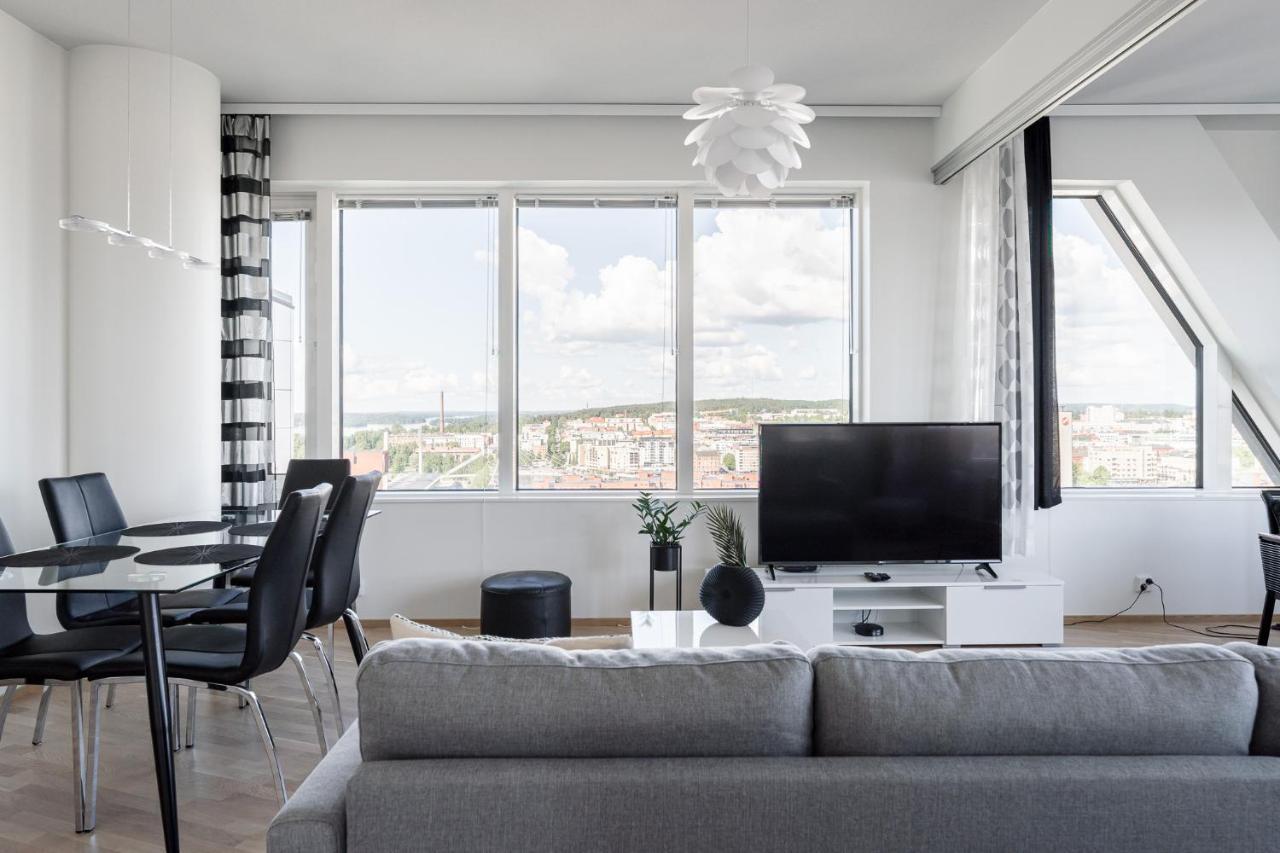 Stunning Views 11Th Floor 2Br Home With Sauna - Hosted By 2Ndhomes Tampere Dış mekan fotoğraf